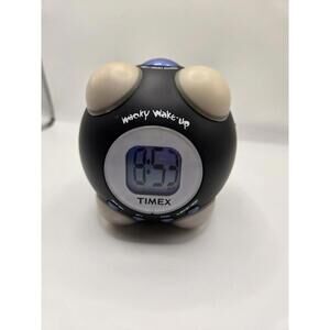 Timex T156B Wacky Wake-Up Alarm Clock WORKING Y2K Vintage 2000s Tech READ
